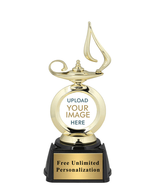 Knowledge Figure Custom Insert Trophy