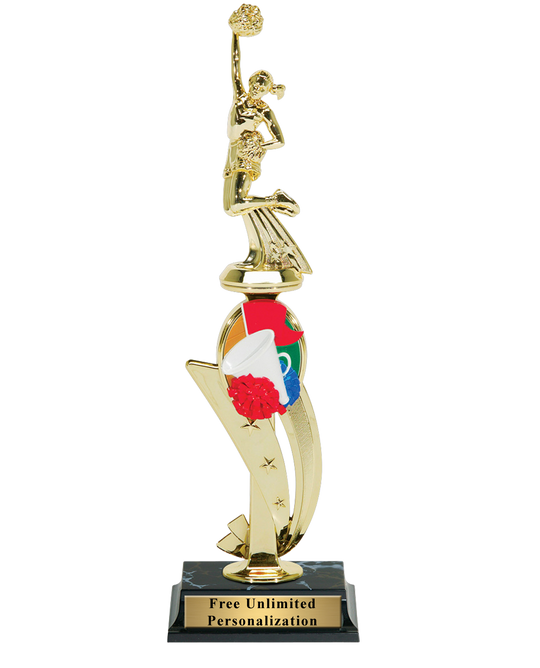 Color Scene Cheer Trophy