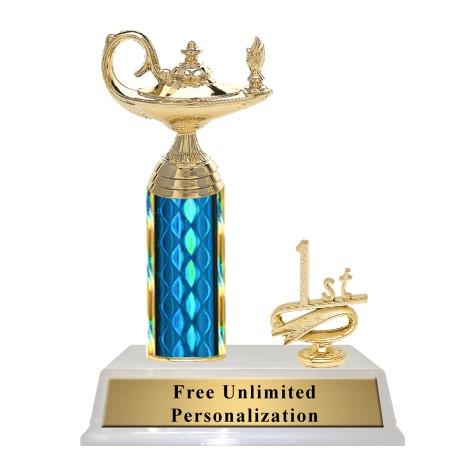 Academic Column Trophy With Trim