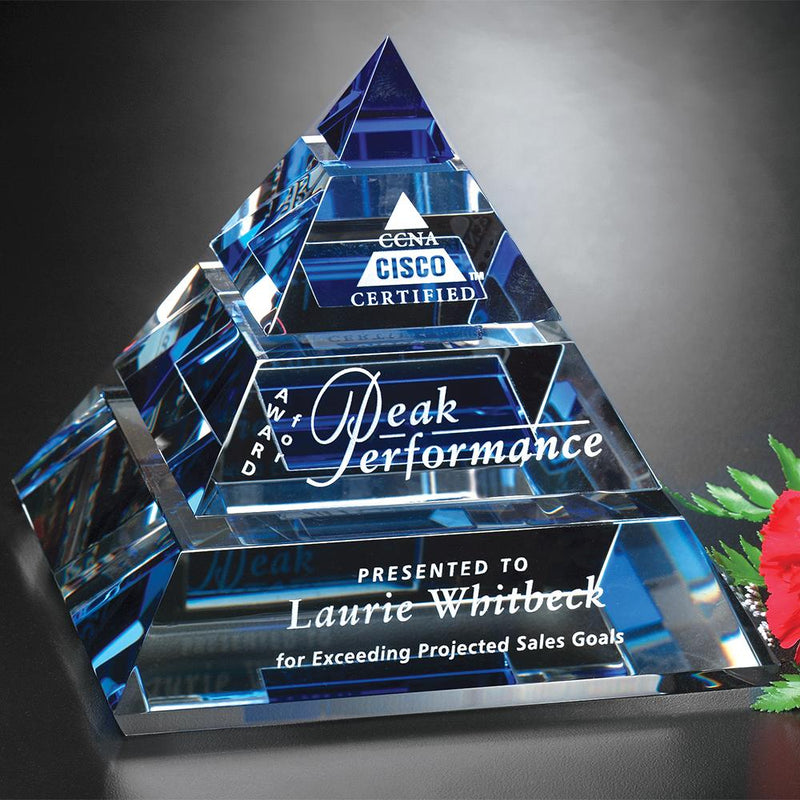 Apogee Pyramid Crystal Award