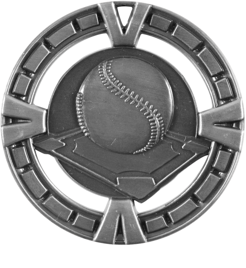 Silver Big Victory Baseball Medal