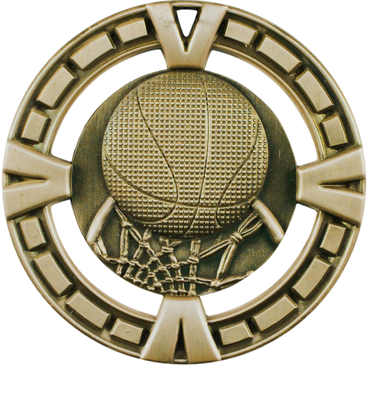Big Victory Basketball Medal