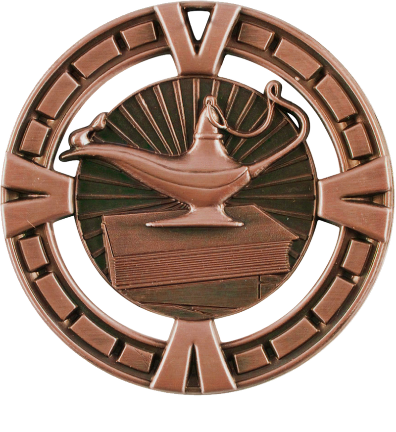 Bronze Big Victory Lamp of Knowledge Medal
