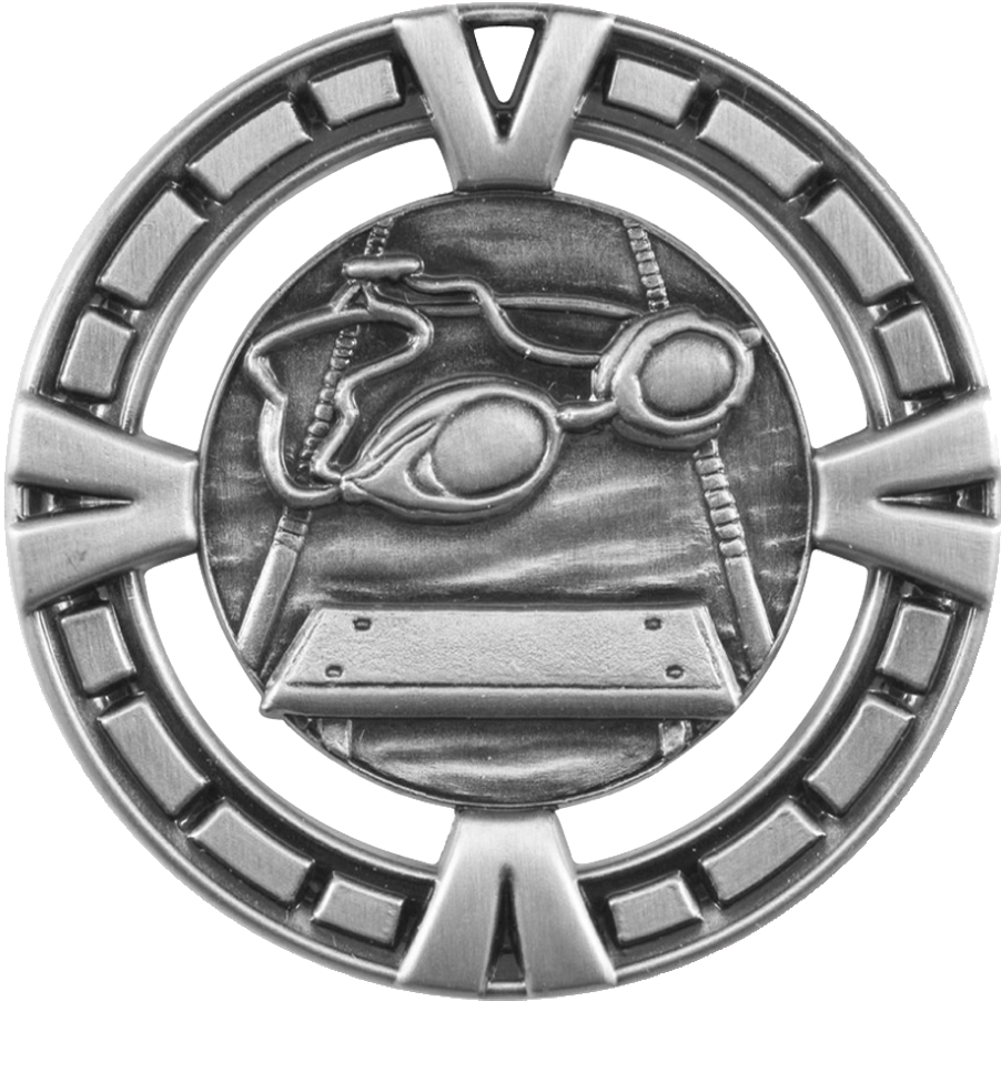 Silver Big Victory Swimming Medal