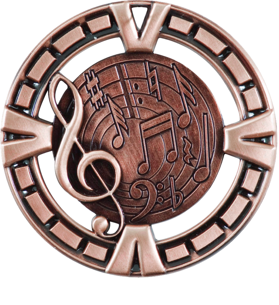 Bronze Big Victory Music Medal