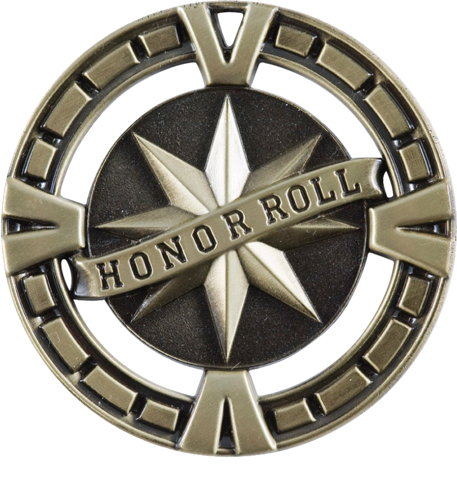 Gold Big Victory Honor Roll Medal