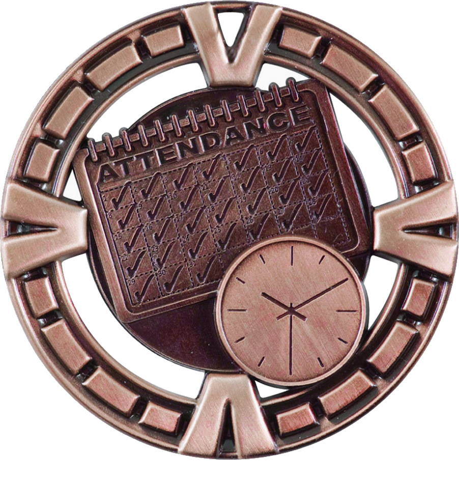 Bronze Big Victory Attendance Medal