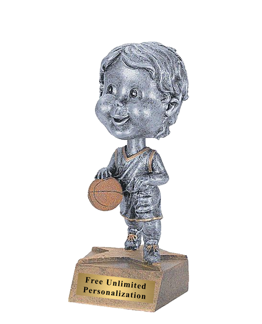 Bobblehead Boys Basketball Trophy