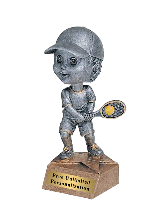 Bobblehead Tennis Trophy - Male
