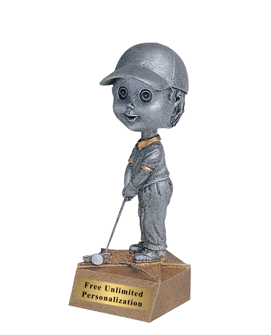 Bobblehead Golf Trophy - Male