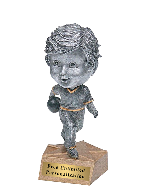 Bobblehead Bowling Trophy - Male