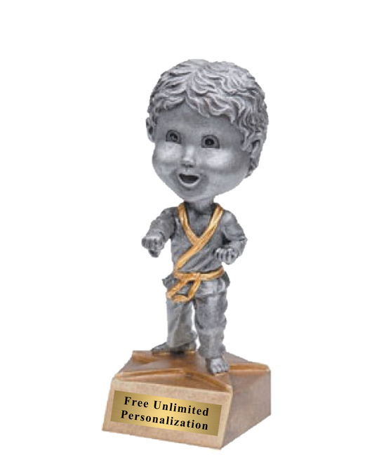 Bobblehead Karate Trophy - Male
