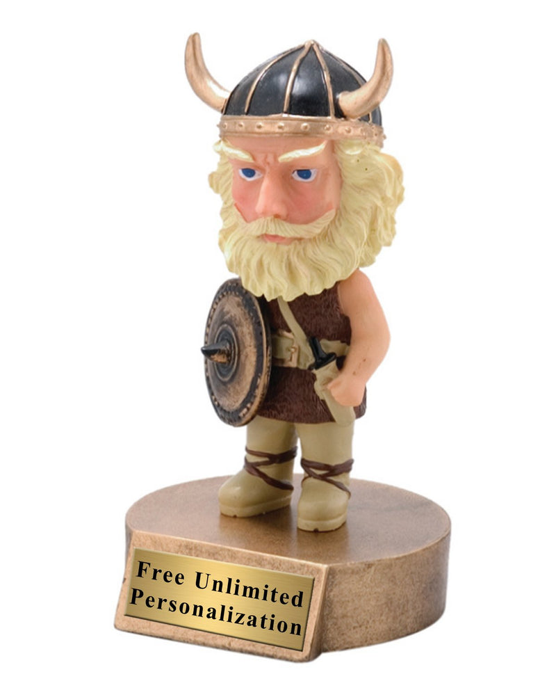 Viking Bobblehead Mascot Trophy