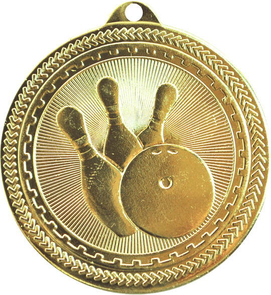 BriteLazer Bowling Medal