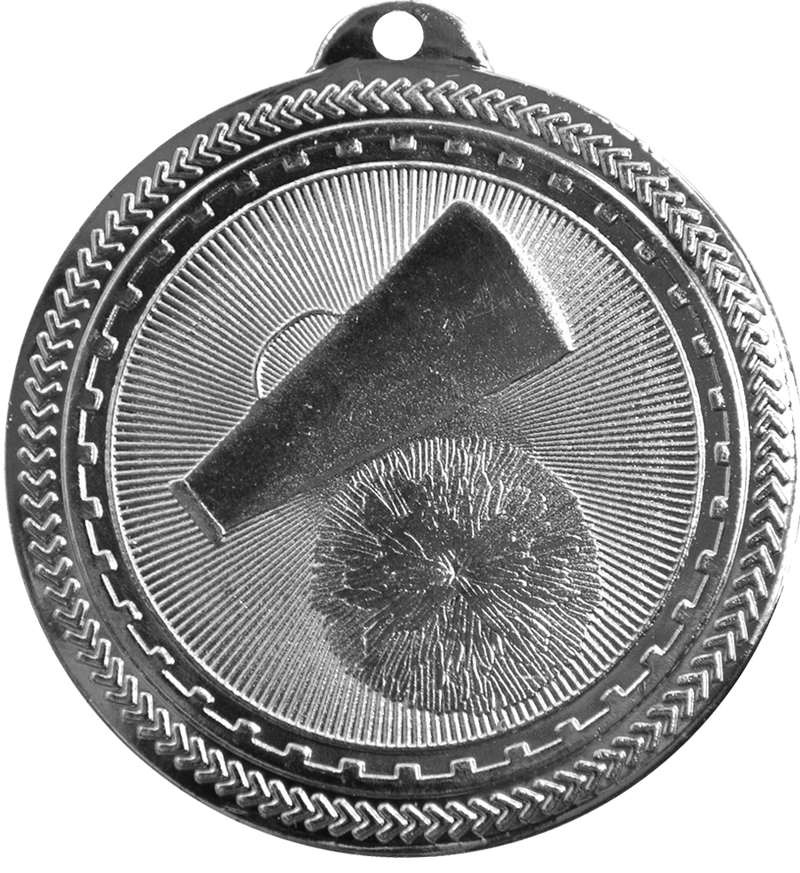 Silver BriteLazer Cheering Medal