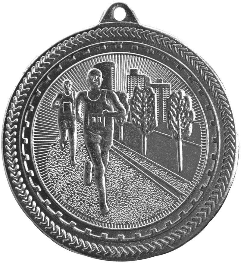 Silver BriteLazer Cross Country Medal