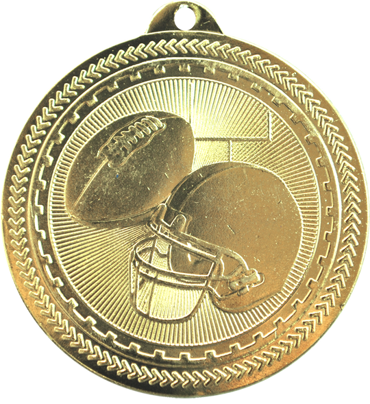 BriteLazer Football Medal