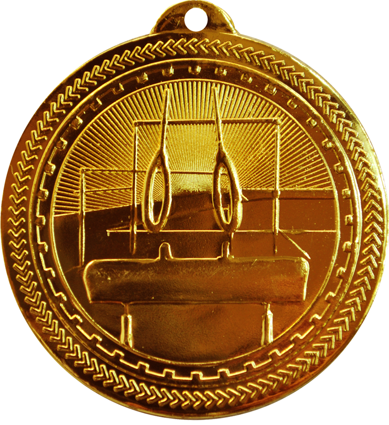 Bronze BriteLazer Gymnastics Medal
