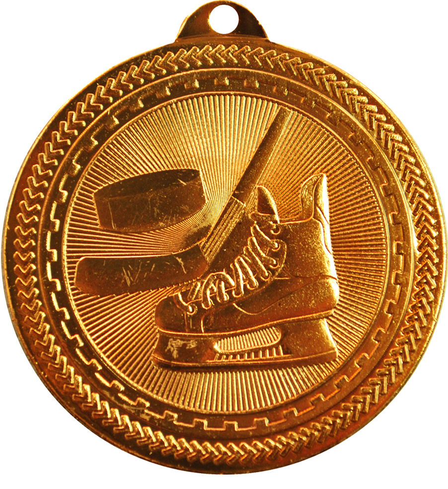 Bronze BriteLazer Hockey Medal