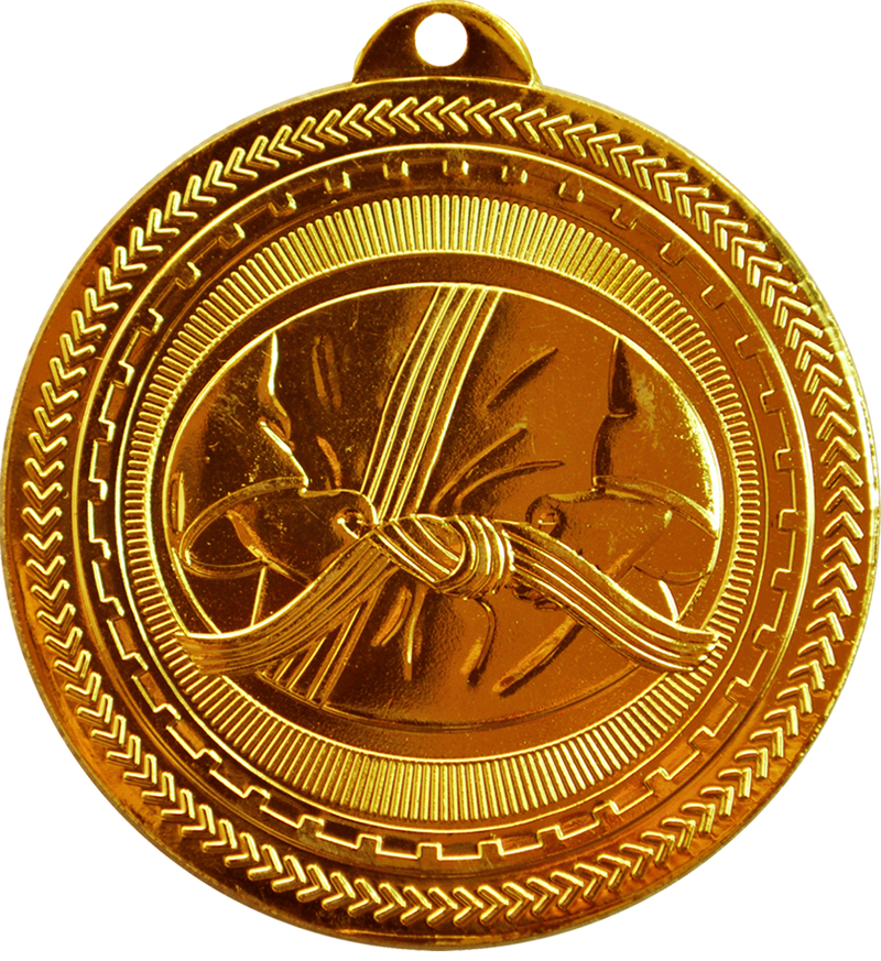 Bronze BriteLazer Martial Arts Medal