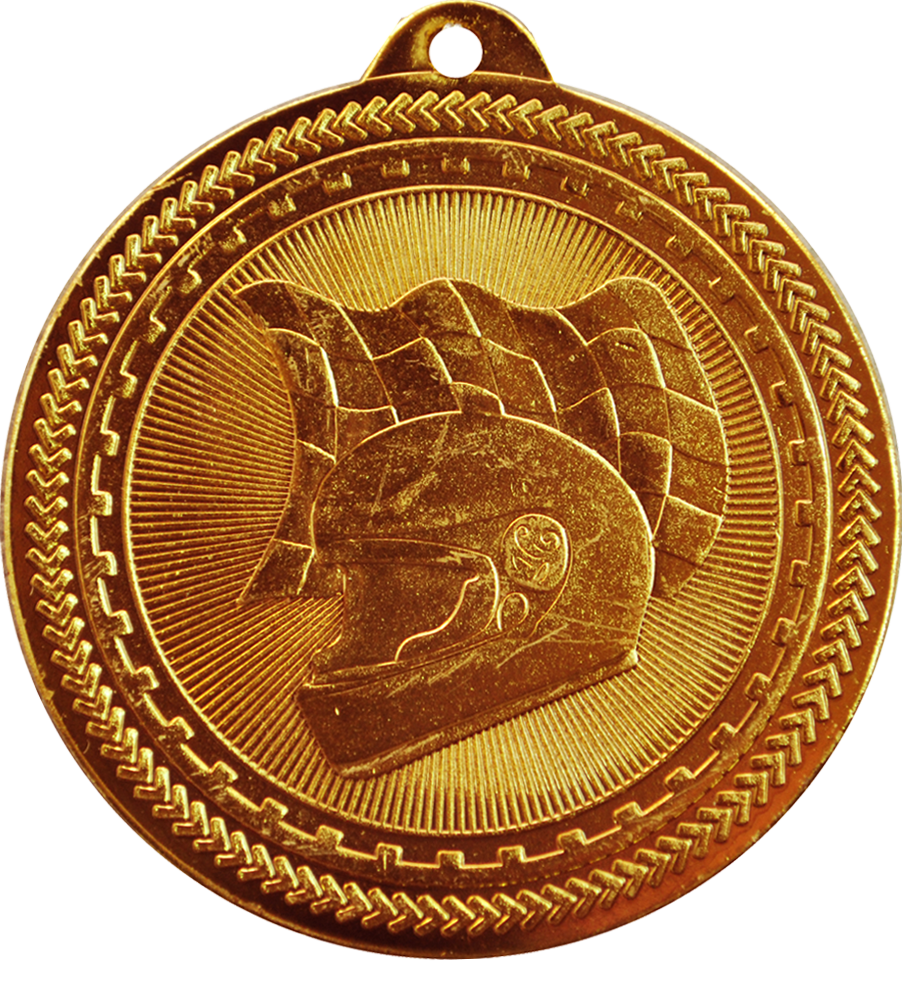 Bronze BriteLazer Racing Medal