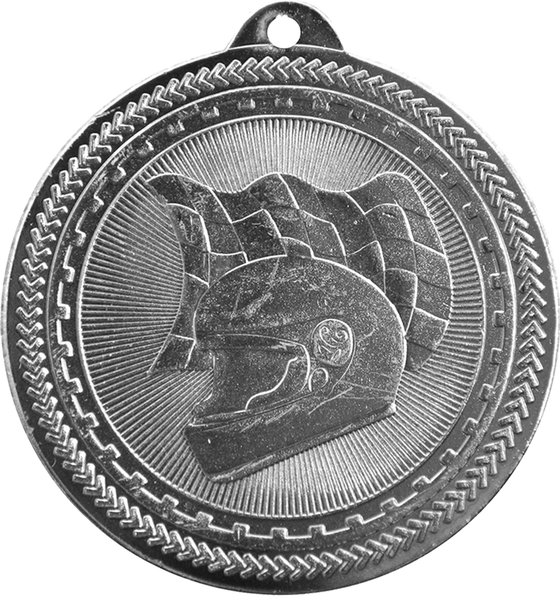 Silver BriteLazer Racing Medal