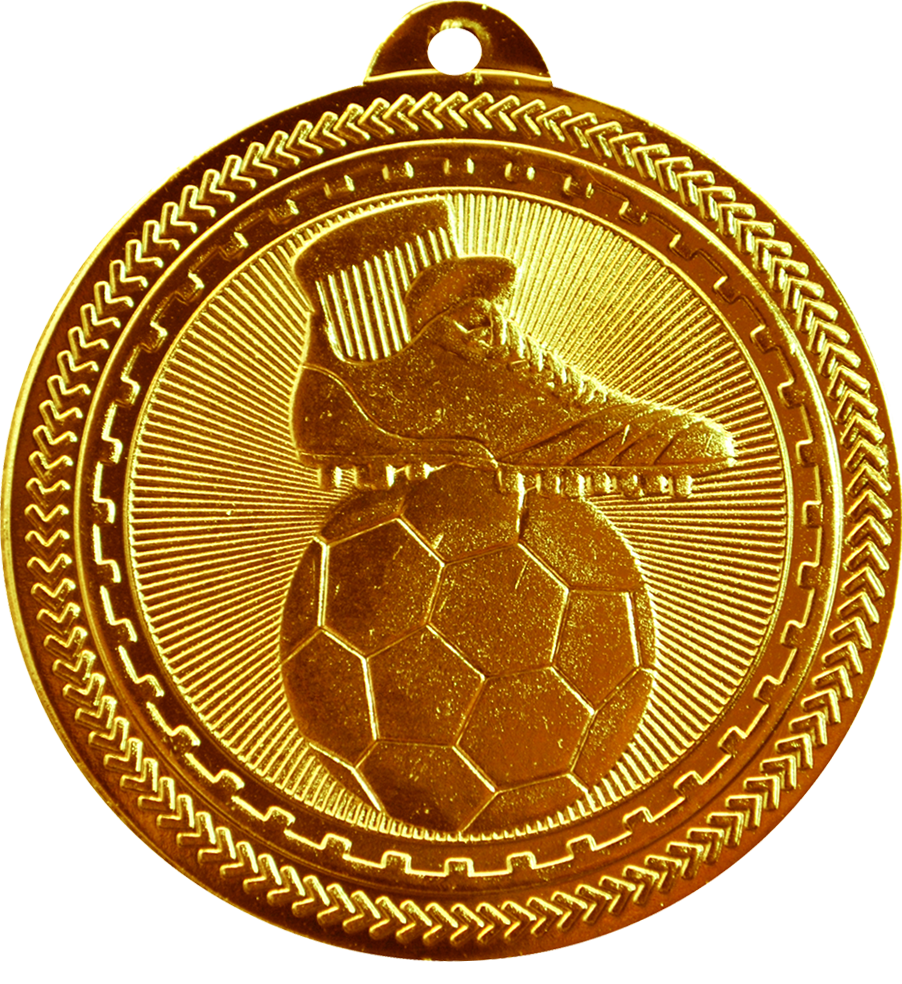 Bronze BriteLazer Soccer Medal