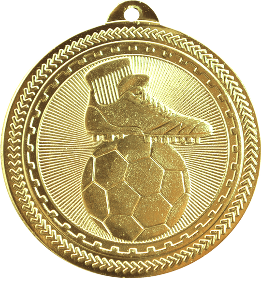 BriteLazer Soccer Medal