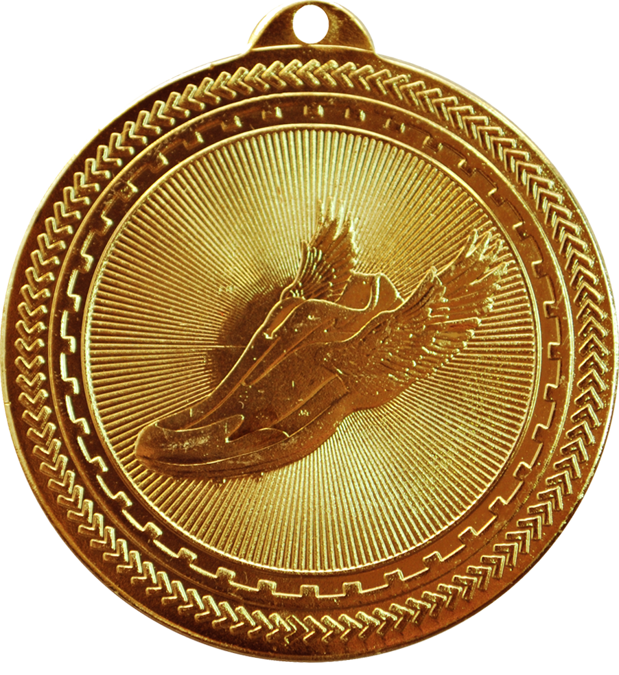 Bronze BriteLazer Track Medal