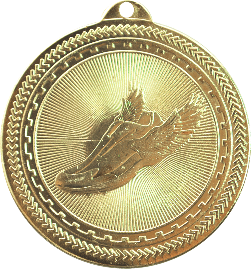 Gold BriteLazer Track Medal