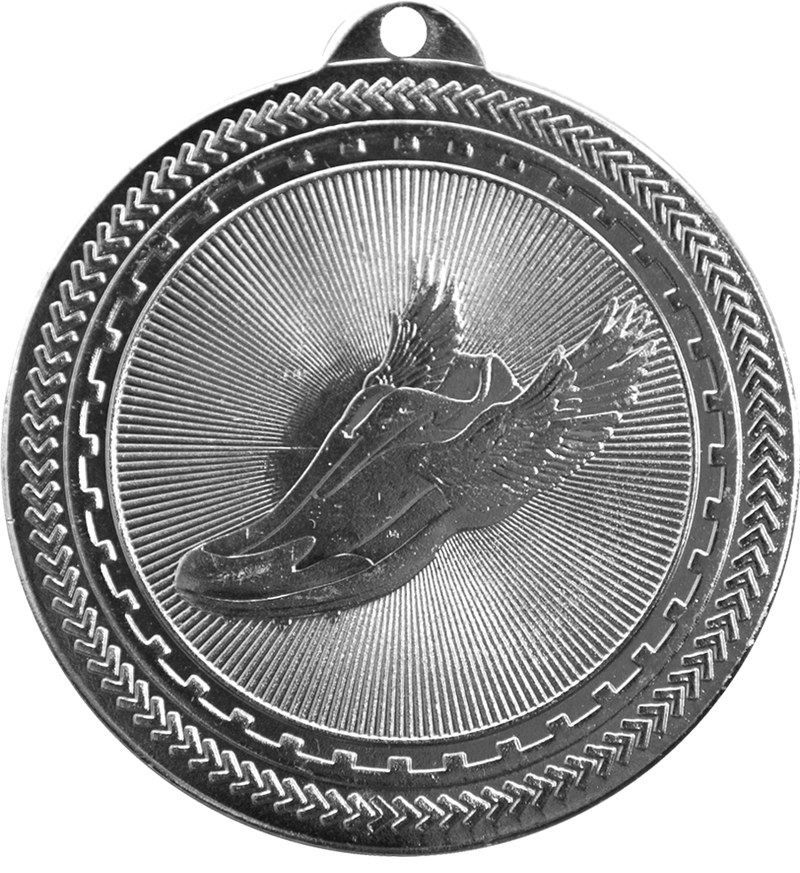 Silver BriteLazer Track Medal