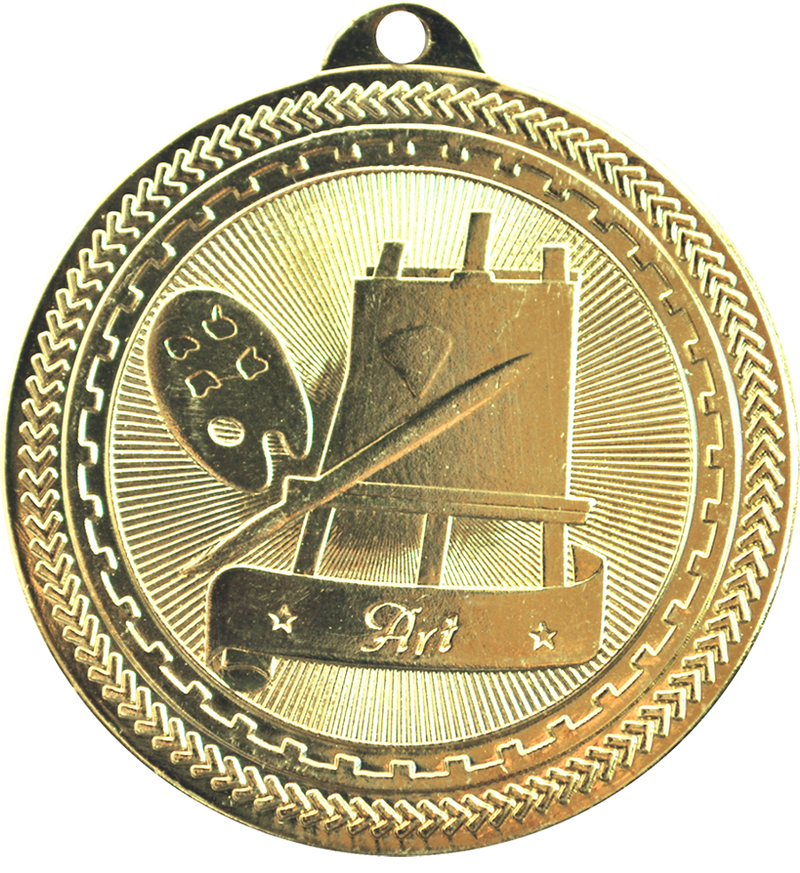 Gold BriteLazer Art Medal