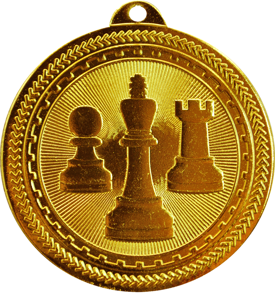 Bronze BriteLazer Chess Medal