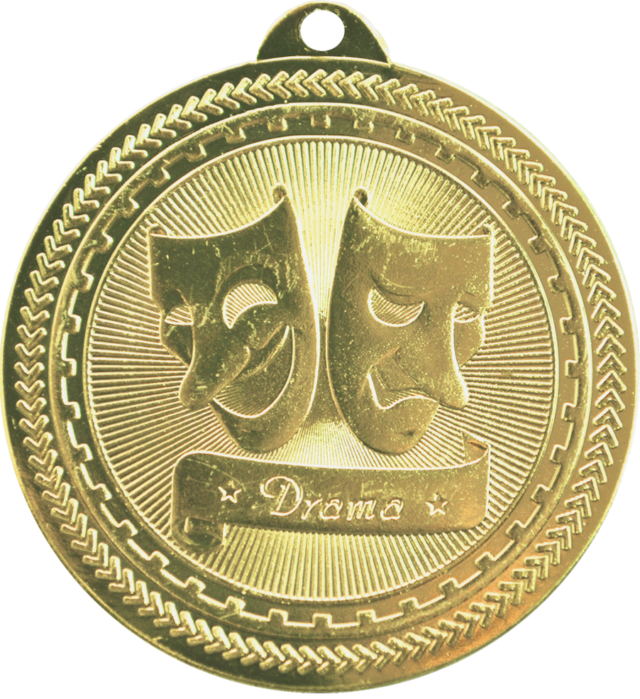 Gold BriteLazer Drama Medal