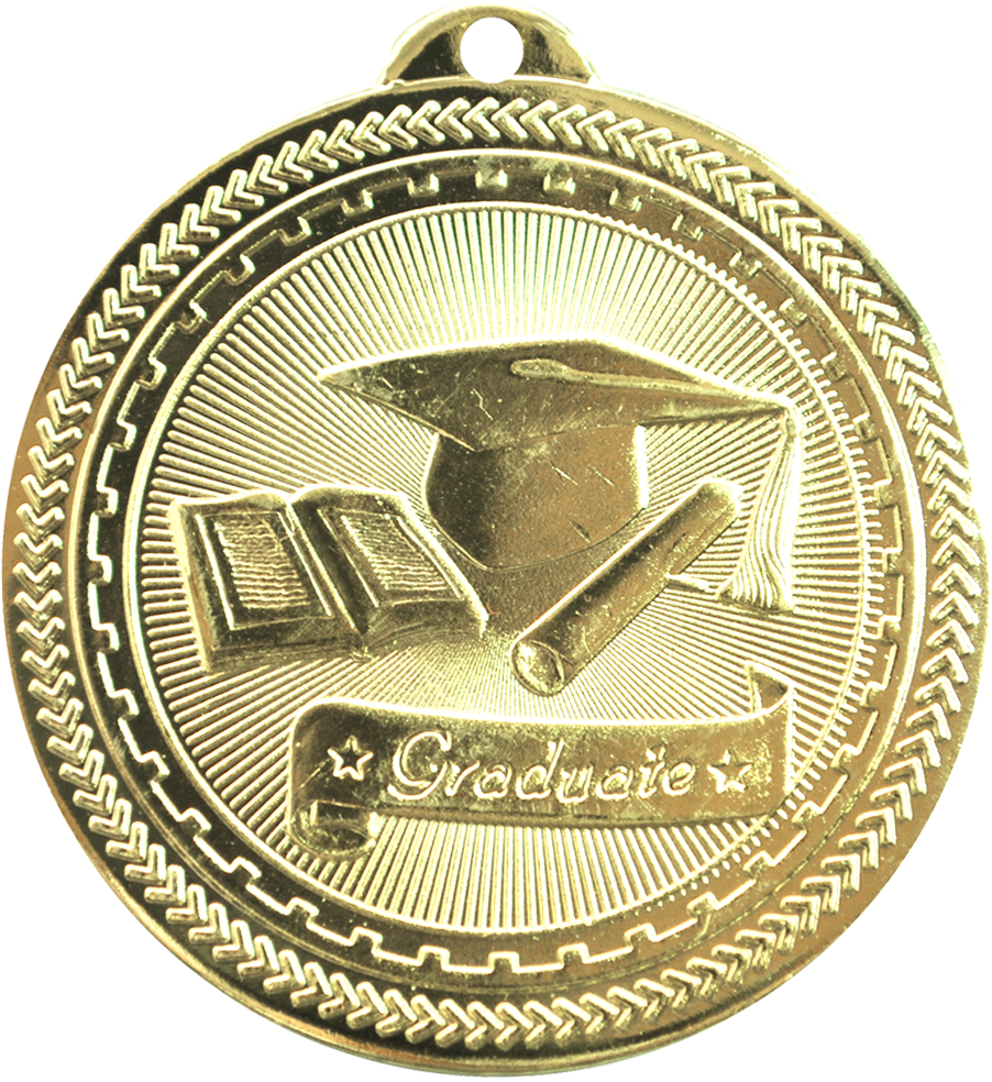 Gold BriteLazer Graduate Medal