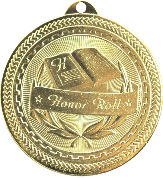 BriteLazer Honor Roll Medal