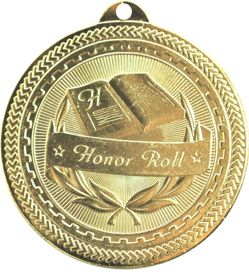 Gold BriteLazer Honor Roll Medal