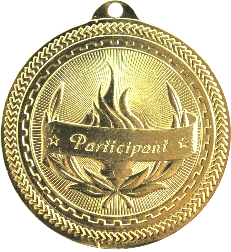 Gold BriteLazer Participant Medal