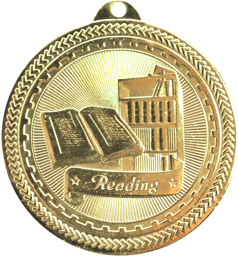 Gold BriteLazer Reading Medal