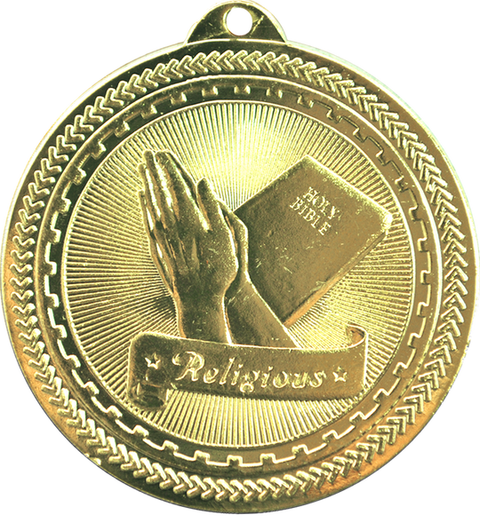 BriteLazer Religion Medal