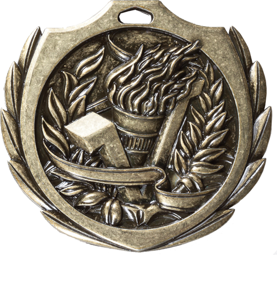 Burst Wreath Victory Medal