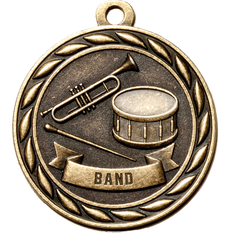 Gold Scholastic Band Medal