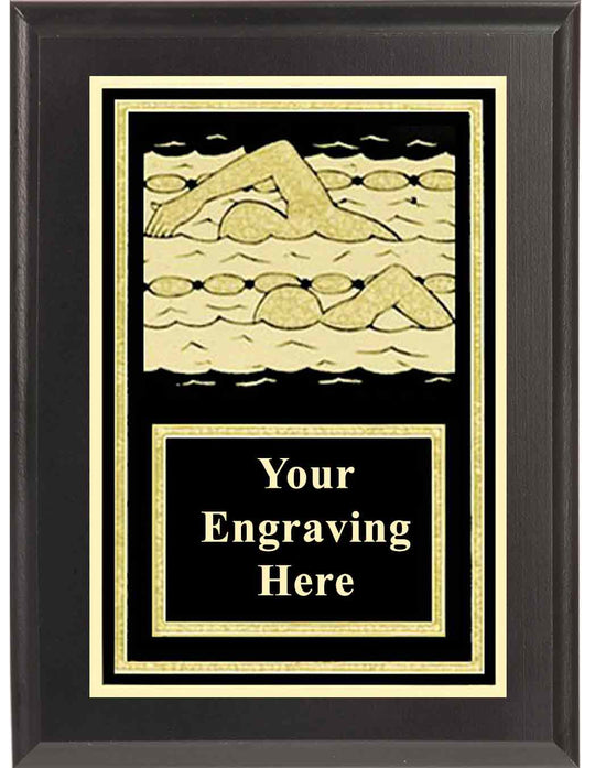 Swimming Activity Plaque