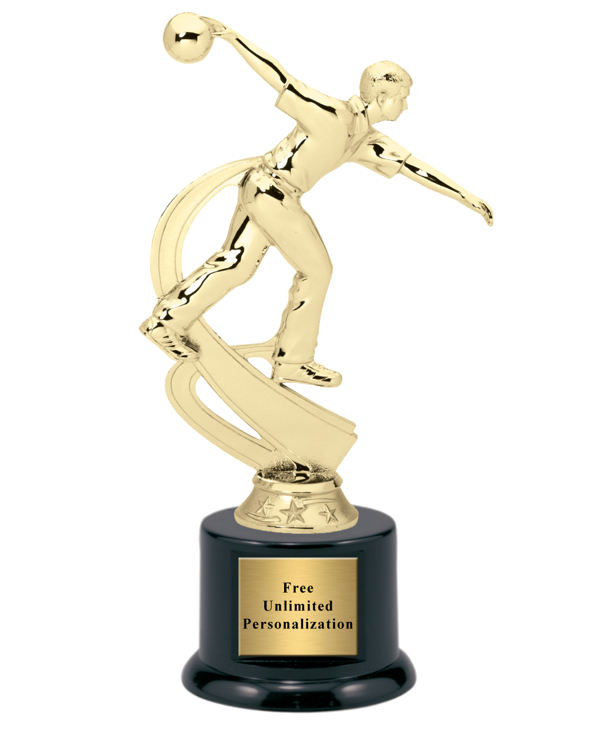 Motion Bowling Male Trophy