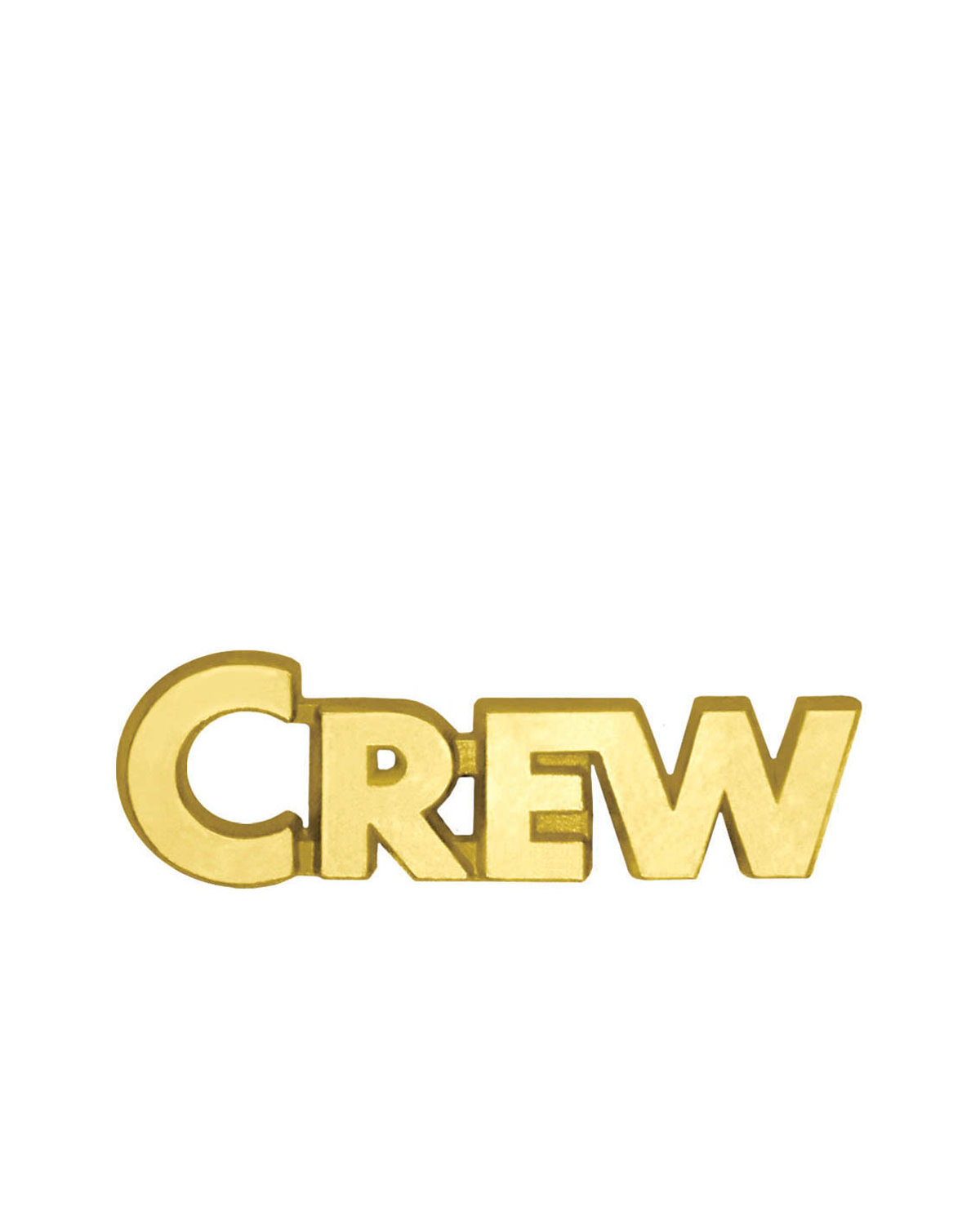 Sports Chenille Pin - Crew