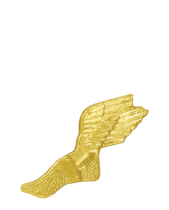 Sports Chenille Pin – Track Wings