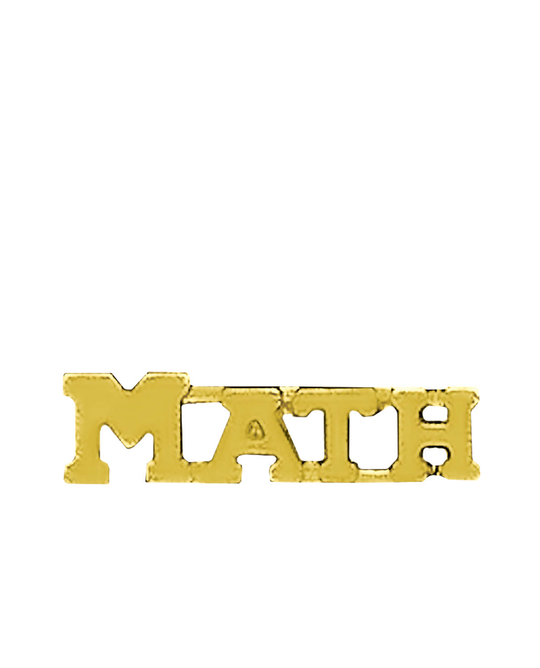 Sports Chenille Pin – Math