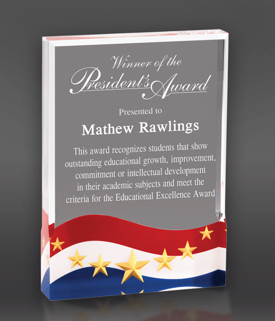 Patriot Acrylic Award