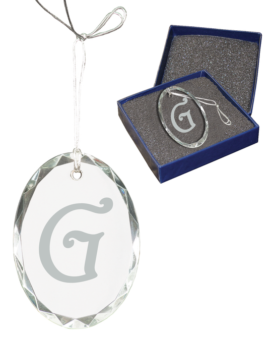 Premier Oval Crystal Ornament