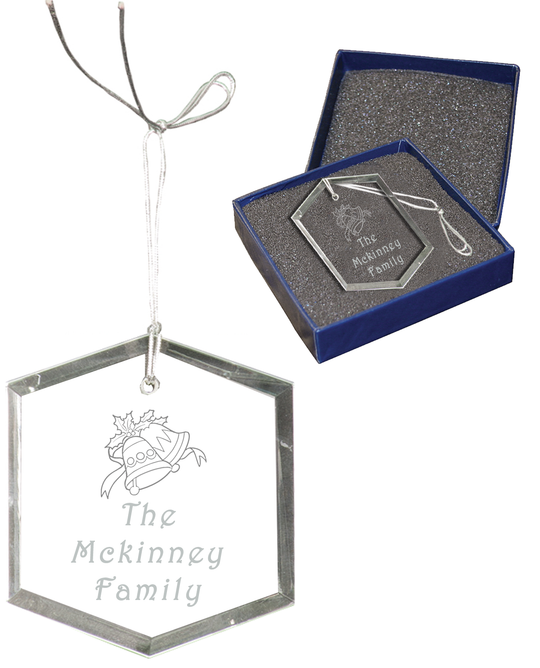 Premier Hexagon Crystal Ornament